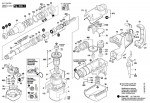 Bosch 0 611 240 061 Gbh 5400 Rotary Hammer 230 V / Eu Spare Parts